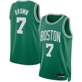 Trusc B.Celtics #7 Jaylen Brown Kelly Green Swingman Jerseys - Icon Edition