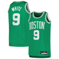 Trusc B.Celtics #9 Derrick White Kelly Green Swingman Jerseys - Icon Edition