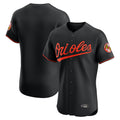 Trusc B.Orioles Black Limited Elite Home Game Blank Player Stitched Jerseys