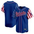 Trusc B.Orioles Royal Independence Day Vapor Premier Limited Home Game Blank Player Stitched Jerseys