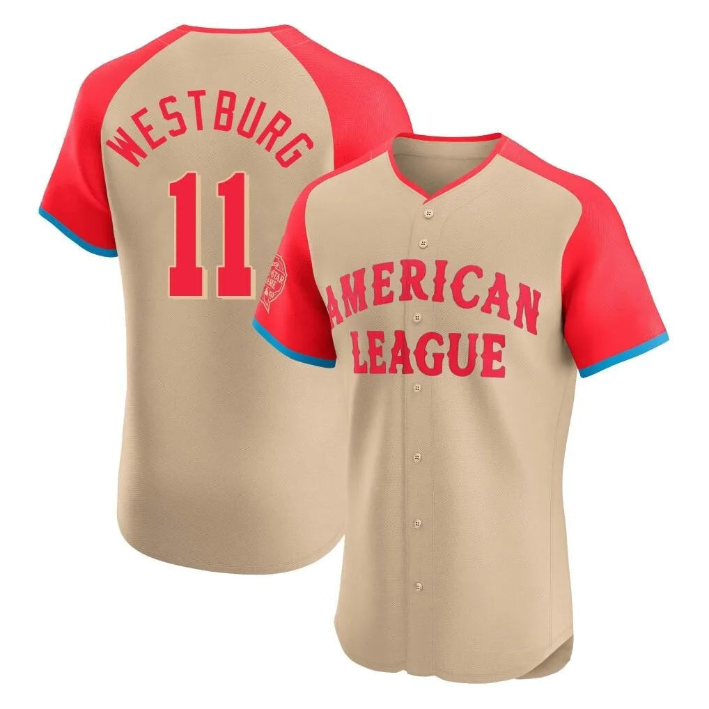 Trusc B.Orioles #11 Jordan Westburg Player Cream American League All-Star Limited Elite Home Game Stitched Jerseys