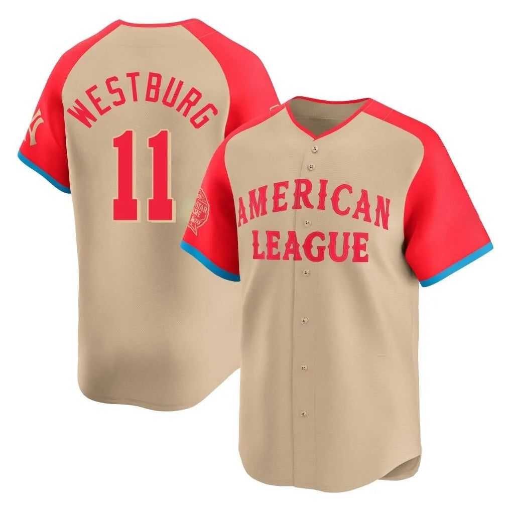 Trusc B.Orioles #11 Jordan Westburg Player Cream American League All-Star Limited Home Game Stitched Jerseys