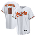 Trusc B.Orioles #11 Jordan Westburg Player White Home Game Stitched Jerseys