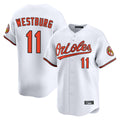 Trusc B.Orioles #11 Jordan Westburg Player White Limited Home Game Stitched Jerseys