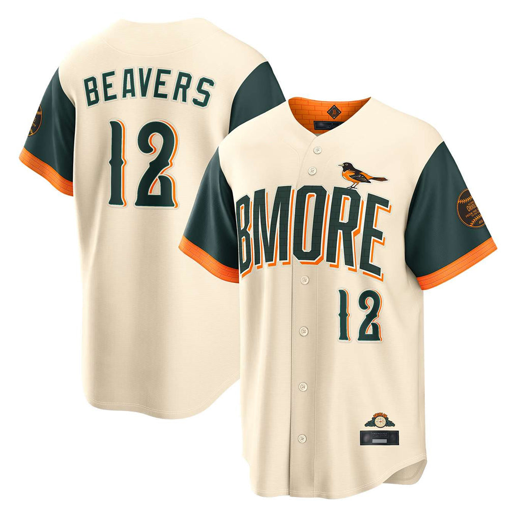 Trusc B.Orioles #12 Dylan Beavers Player Cream 2026 City Connect Home Game Stitched Jerseys