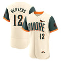 Trusc B.Orioles #12 Dylan Beavers Player Cream 2026 City Connect Limited Elite Home Game Stitched Jerseys