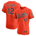 Trusc B.Orioles #12 Dylan Beavers Player Orange Limited Elite Home Game Stitched Jerseys