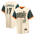 Trusc B.Orioles #17 Colton Cowser Player Cream 2026 City Connect Home Game Stitched Jerseys