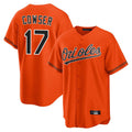 Trusc B.Orioles #17 Colton Cowser Player Orange Home Game Stitched Jerseys