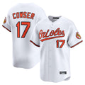 Trusc B.Orioles #17 Colton Cowser Player White Limited Home Game Stitched Jerseys