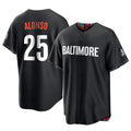 Trusc B.Orioles #25 Pete Alonso Player Black City Connect Home Game Stitched Jerseys