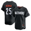 Trusc B.Orioles #25 Pete Alonso Player Black City Connect Limited Home Game Stitched Jerseys