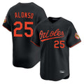 Trusc B.Orioles #25 Pete Alonso Player Black Limited Home Game Stitched Jerseys