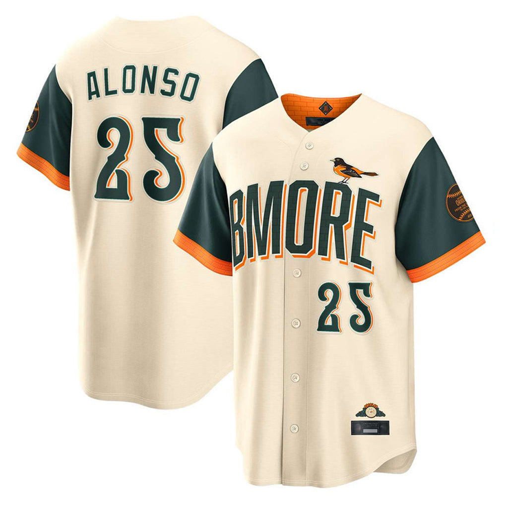 Trusc B.Orioles #25 Pete Alonso Player Cream 2026 City Connect Home Game Stitched Jerseys