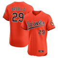 Trusc B.Orioles #29 Samuel Basallo Player Orange Limited Elite Home Game Stitched Jerseys