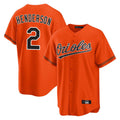 Trusc B.Orioles #2 Gunnar Henderson Player Orange Home Game Stitched Jerseys
