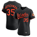 Trusc B.Orioles #35 Adley Rutschman Black Limited Elite Home Game Stitched Jerseys