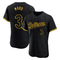 Trusc B.Orioles #3 Taylor Ward Player Black Snake Skin City Limited Elite Home Stitched Jerseys
