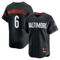 Trusc B.Orioles #6 Ryan Mountcastle Player Black City Connect Limited Home Game Stitched Jerseys