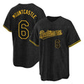 Trusc B.Orioles #6 Ryan Mountcastle Player Black Snake Skin City Home Game Stitched Jerseys