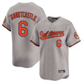 Trusc B.Orioles #6 Ryan Mountcastle Player Gray Limited Home Game Stitched Jerseys