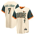 Trusc B.Orioles #7 Jackson Holliday Player Cream 2026 City Connect Home Game Stitched Jerseys