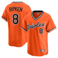 Trusc B.Orioles #8 Cal Ripken Player Orange T-shirt Limited Home Game Stitched Jerseys