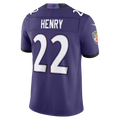 Trusc B.Ravens #22 Derrick Henry Purple Team Vapor F.U.S.E. Stitched Limited Jerseys