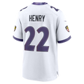 Trusc B.Ravens #22 Derrick Henry White Game Stitched Jerseys