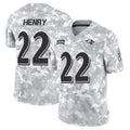 Trusc B.Ravens #22 Derrick Henry Player Arctic Camo Salute to Service Limited  Stitched Jerseys