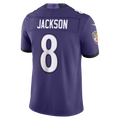 Trusc B.Ravens #8 Lamar Jackson Purple Team Vapor F.U.S.E. Stitched Limited Jerseys