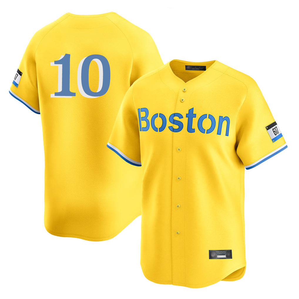 Trusc B.Red Sox #10 Trevor Story Player Black Home Game Stitched Jerseys