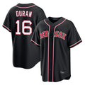 Trusc B.Red Sox #16 Jarren Duran Player Black Out Home Game Stitched Jerseys