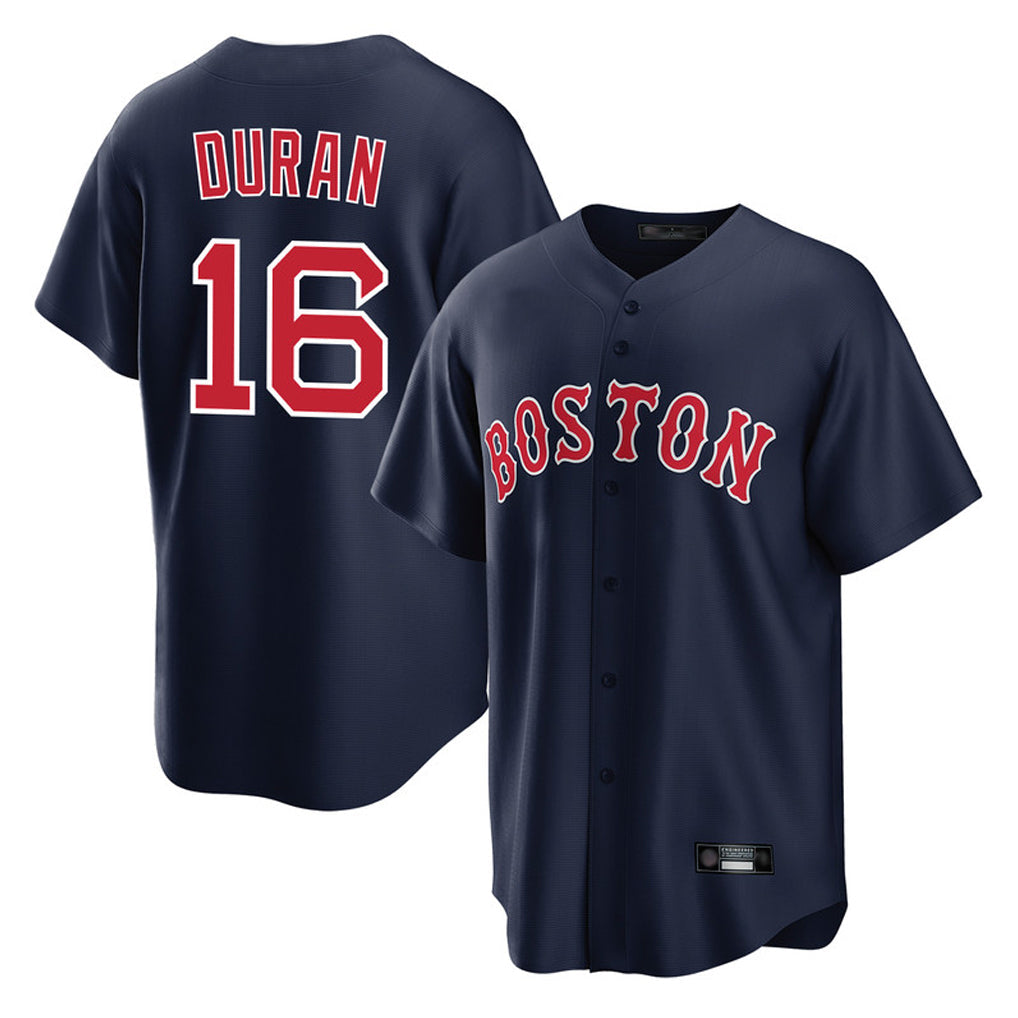 Trusc B.Red Sox #16 Jarren Duran Player Navy Home Game Stitched Jersey