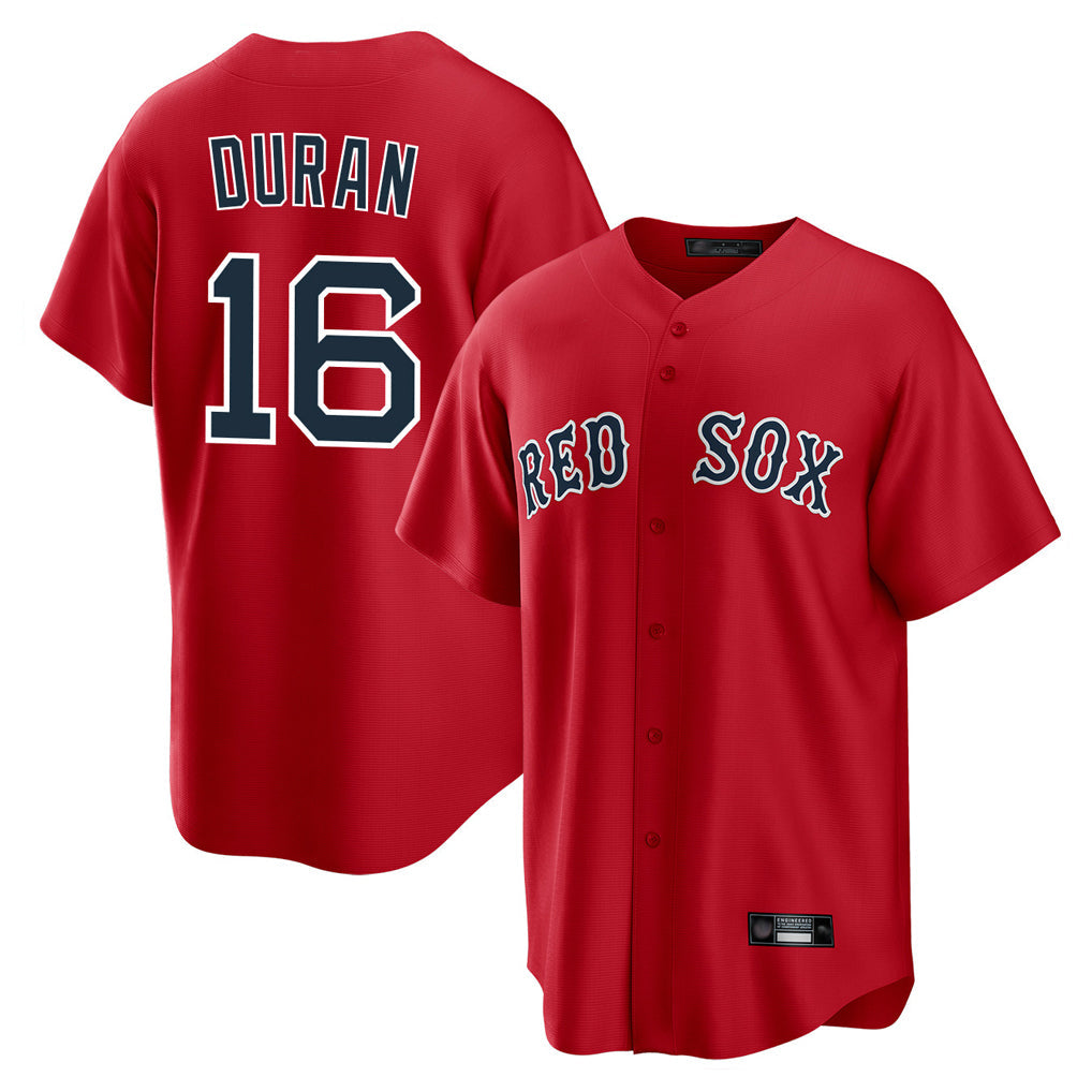 Trusc B.Red Sox #16 Jarren Duran Player Red Home Game Stitched Jersey