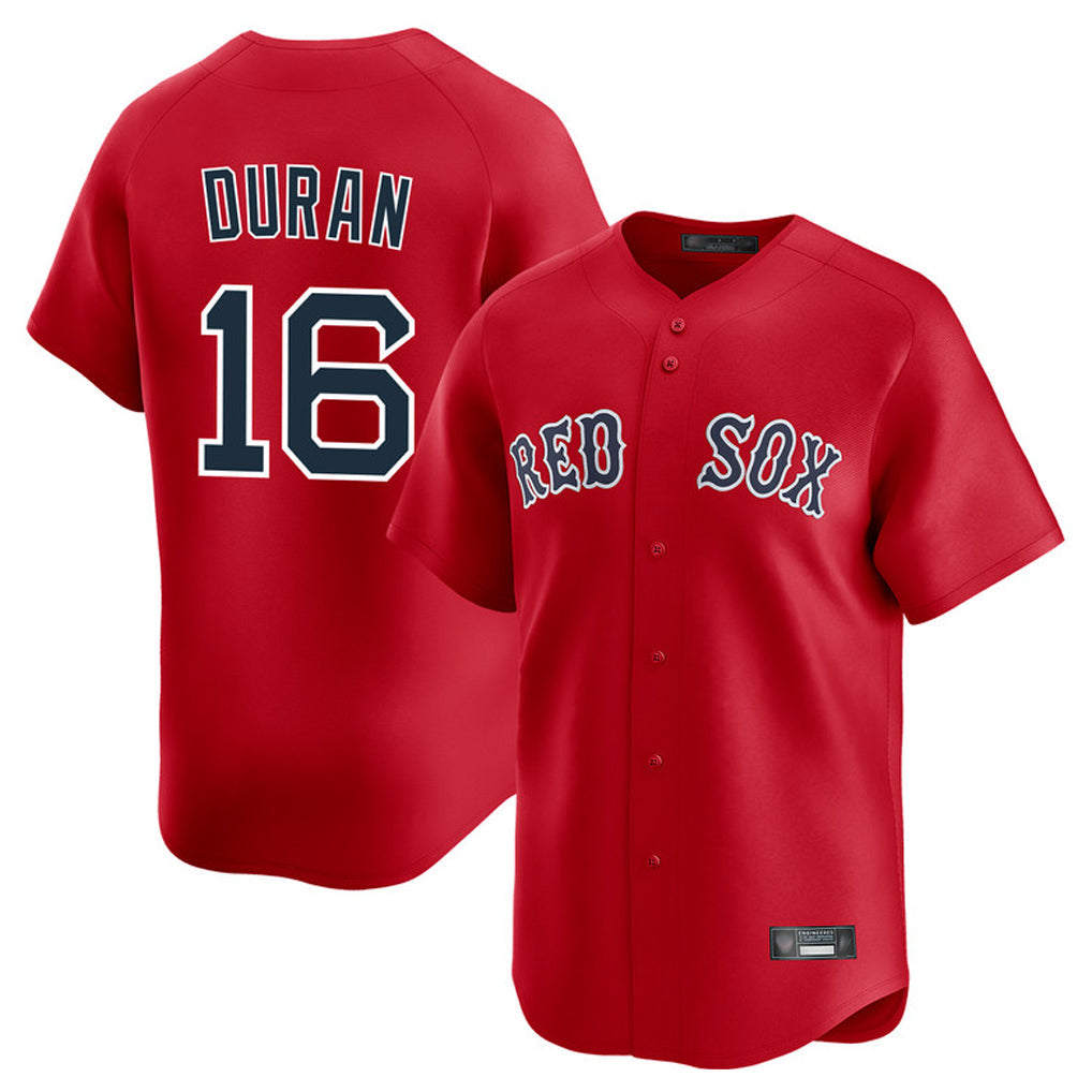 Trusc B.Red Sox #16 Jarren Duran Player Red Limited Home Game Stitched Jersey