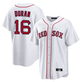 Trusc B.Red Sox #16 Jarren Duran Player White Home Game Stitched Jersey