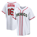 Trusc B.Red Sox #16 Jarren Duran Player White Mexico 2026 World Classic Home Game Stitched Jerseys
