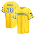 Trusc B.Red Sox #16 Jarren Duran Player Yellow Home Game Stitched Jersey