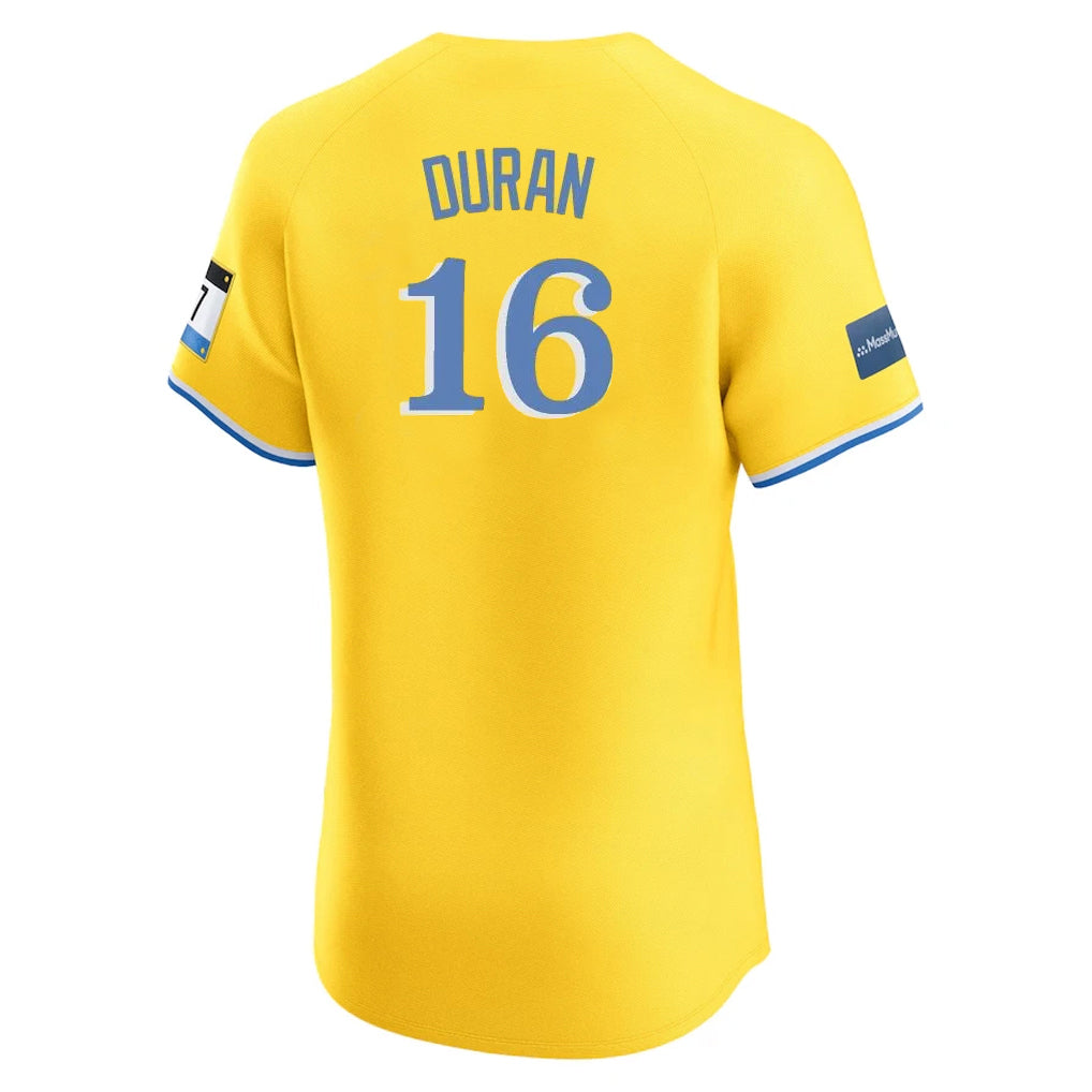 Trusc B.Red Sox #16 Jarren Duran Player Yellow Limited Elite Home Game Stitched Jerseys
