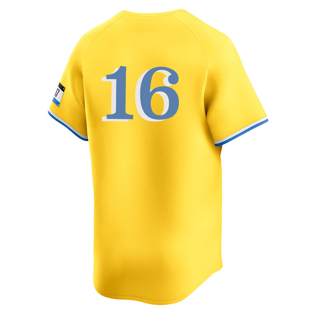 Trusc B.Red Sox #16 Jarren Duran Player Yellow Limited Home Game Stitched Jerseys