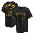 Trusc B.Red Sox #19 Roman Anthony Player Black Snake Skin City Home Game Stitched Jerseys