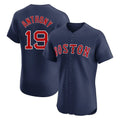Trusc B.Red Sox #19 Roman Anthony Player Navy Limited Elite Home Game Stitched Jerseys