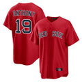 Trusc B.Red Sox #19 Roman Anthony Player Red Home Game Stitched Jerseys