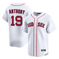 Trusc B.Red Sox #19 Roman Anthony Player White Limited Home Game Stitched Jerseys