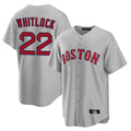 Trusc B.Red Sox #22 Garrett Whitlock Player Gray Road Home Game Stitched Jerseys