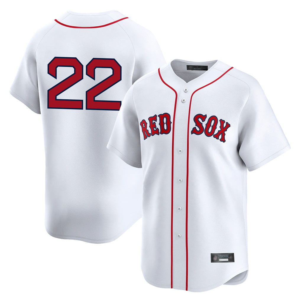 Trusc B.Red Sox #22 Garrett Whitlock Player White USA World Classic Home Game Stitched Jerseys