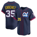 Trusc B.Red Sox #35 Garrett Crochet Player Navy American League All-Star Edition Game Stitched Jerseys