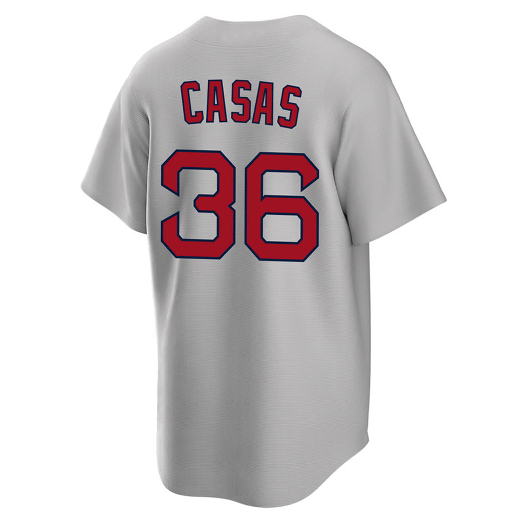Trusc B.Red Sox #36 Triston Casas Player Gray Road Home Game Stitched Jersey