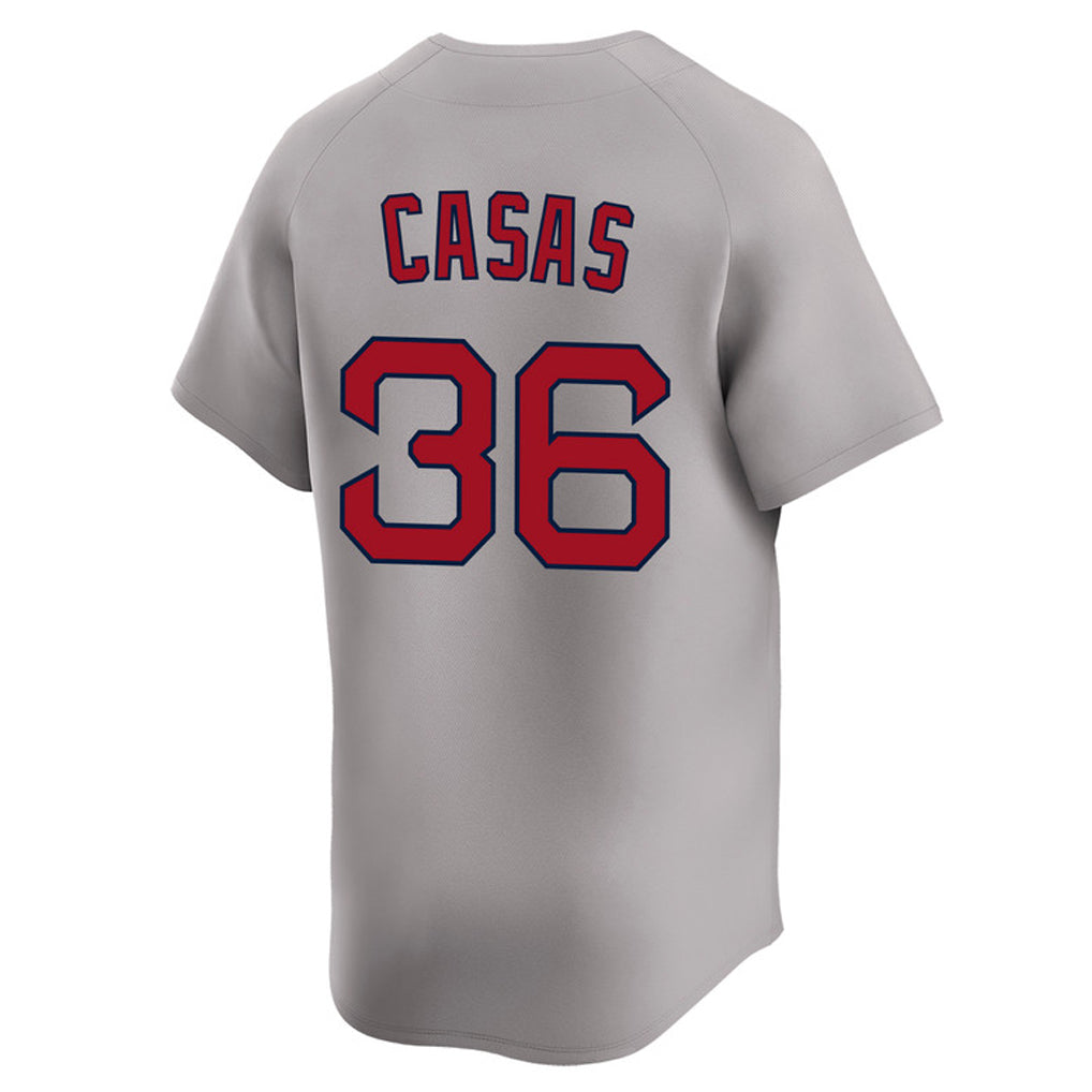 Trusc B.Red Sox #36 Triston Casas Player Gray Road Limited Home Game Stitched Jerseys
